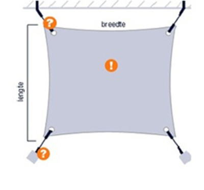 Heeft u een schaduwdoek op maat nodig?